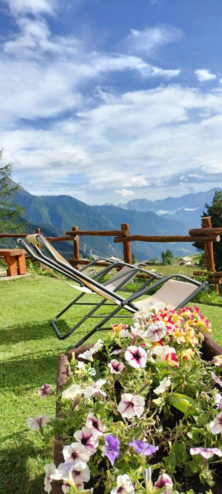 Le Coin Des Melezes - Nature & Trek - Camere In Baita Di Montagna Brusson Exterior foto