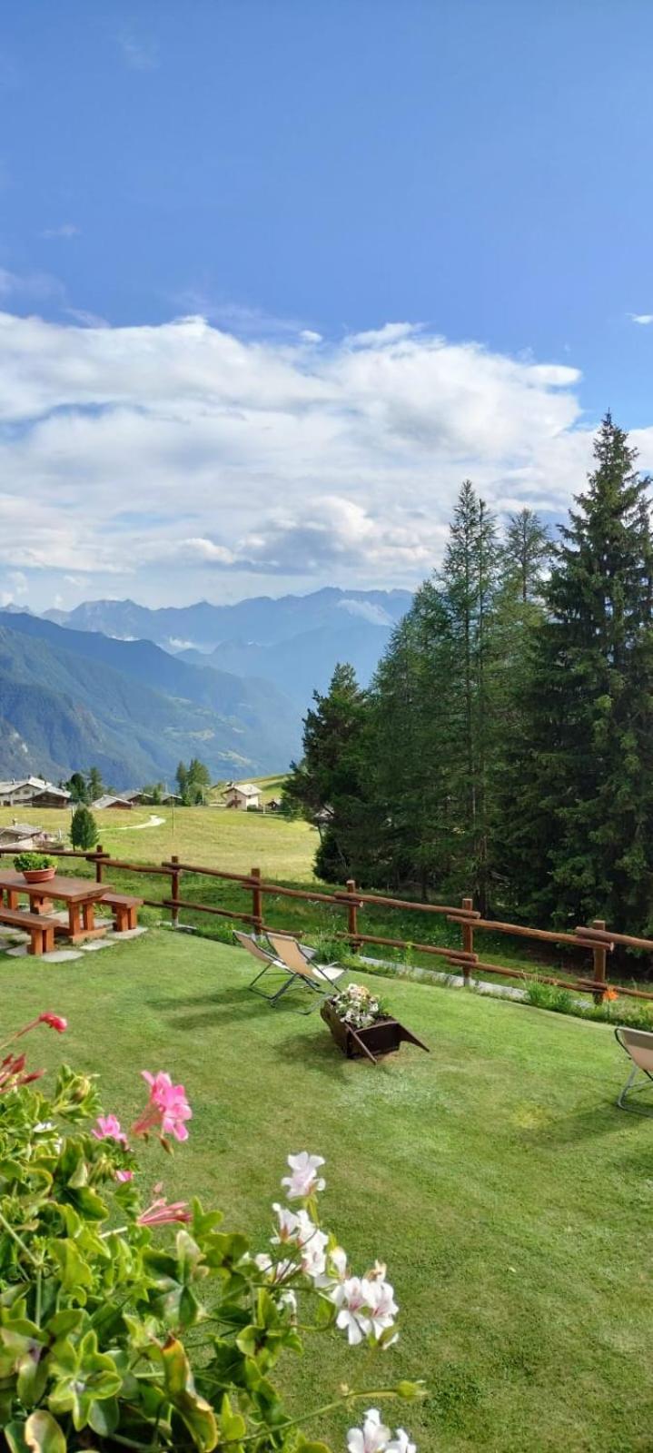 Le Coin Des Melezes - Nature & Trek - Camere In Baita Di Montagna Brusson Exterior foto
