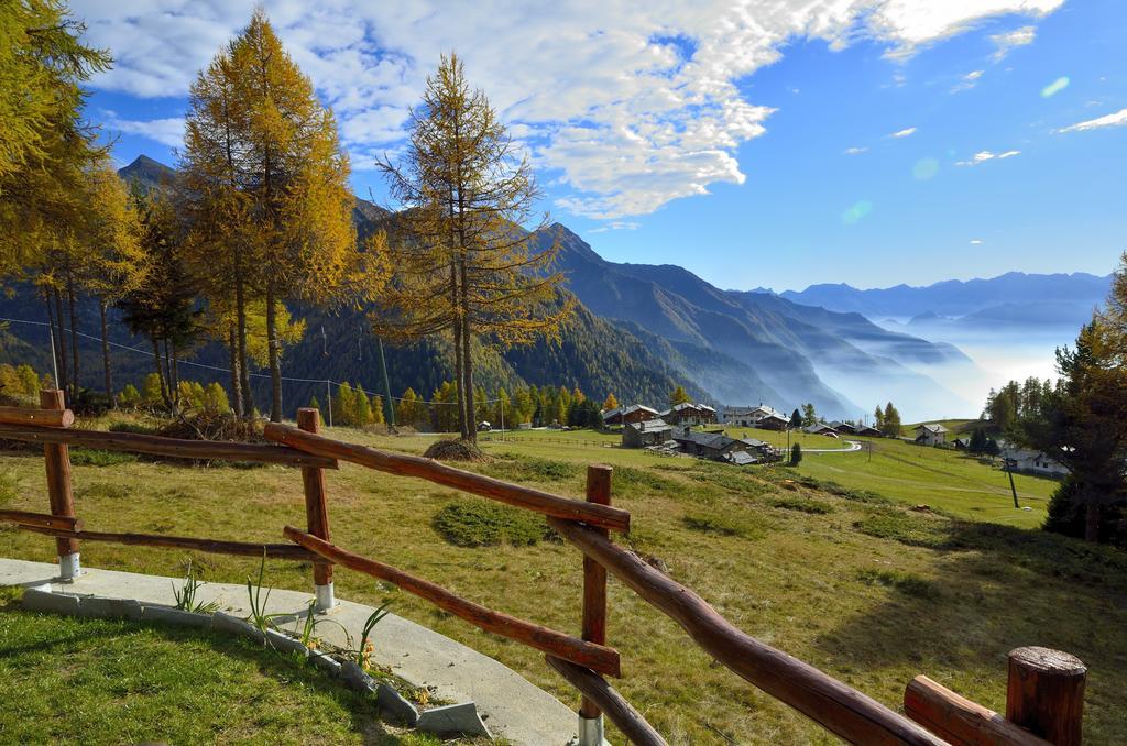 Le Coin Des Melezes - Nature & Trek - Camere In Baita Di Montagna Brusson Exterior foto