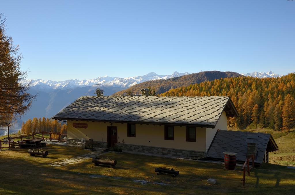 Le Coin Des Melezes - Nature & Trek - Camere In Baita Di Montagna Brusson Exterior foto